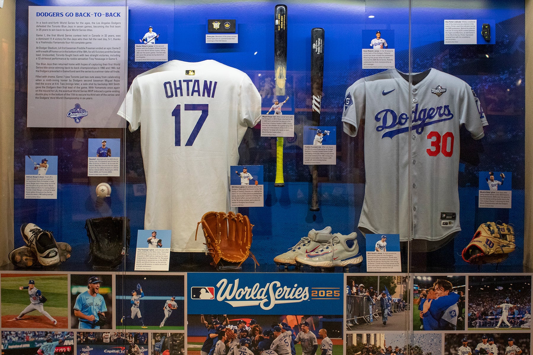 Dodgers artifacts on display in Autumn Glory